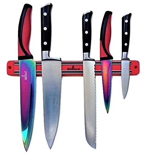 Magnetic Knife/Tool Rack - 4 Red