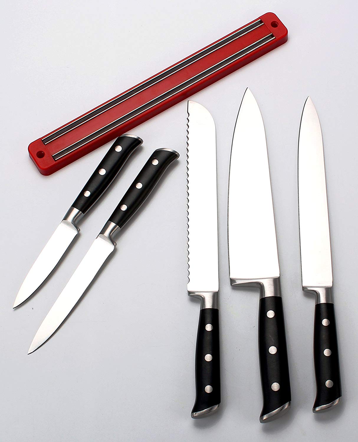 Magnetic Knife/Tool Rack - 4 Red