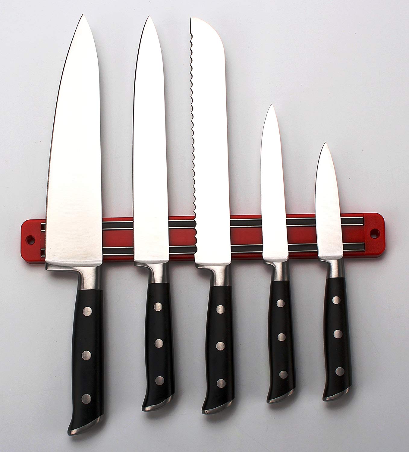 Magnetic Knife/Tool Rack - 4 Red