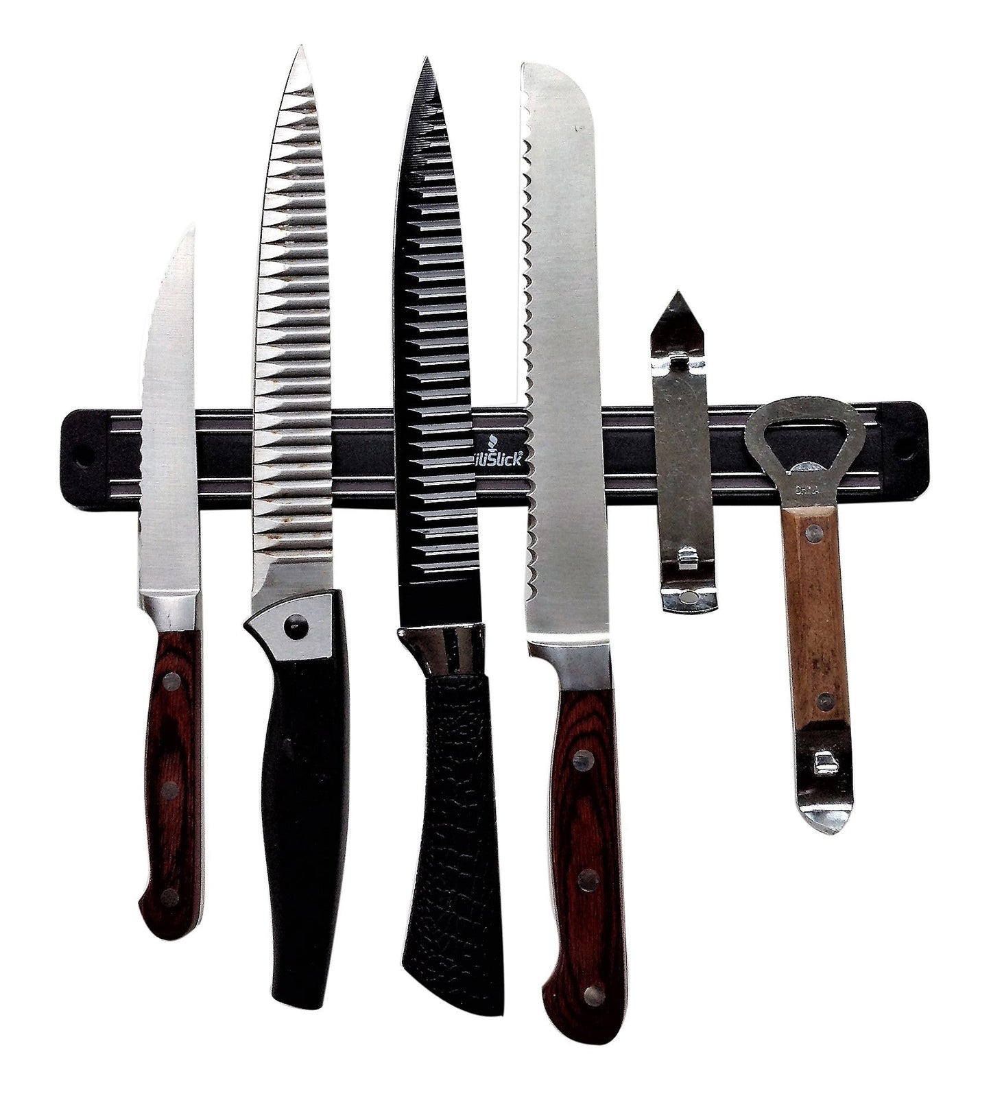 Magnetic Knife/Tool Rack - Black