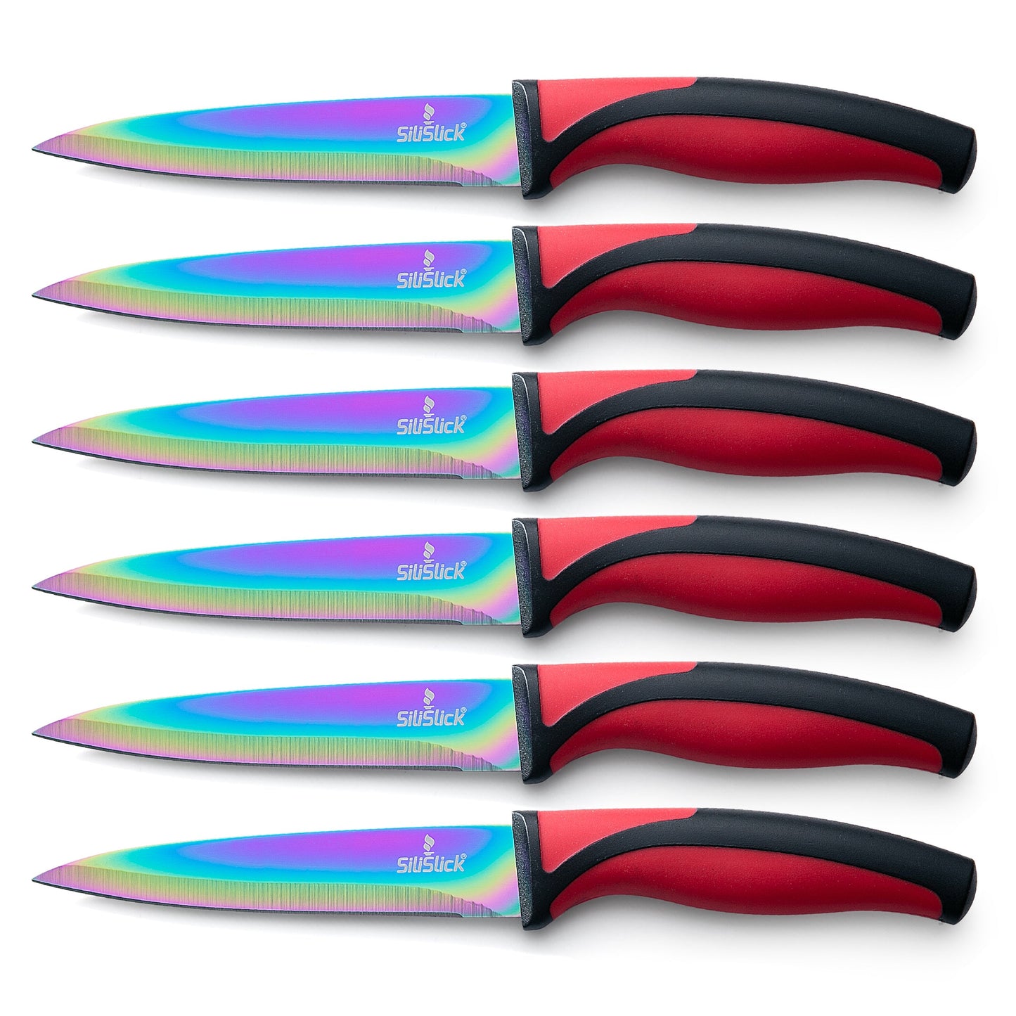 Steak Knife Set (6 Red)