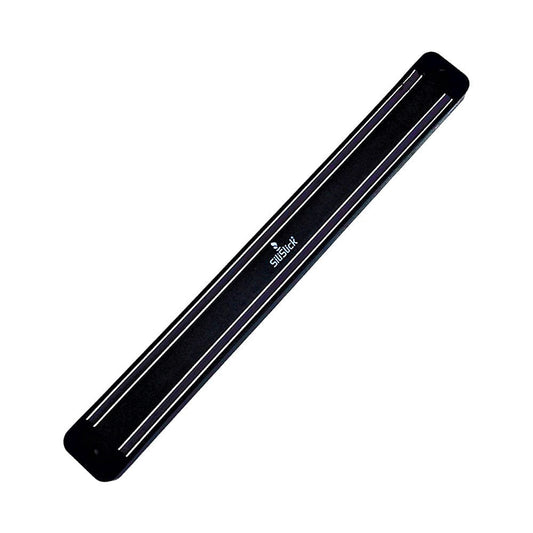 Kitchen Knife Set Kit | Black Handle, Black Blade & Black Magnetic Rack