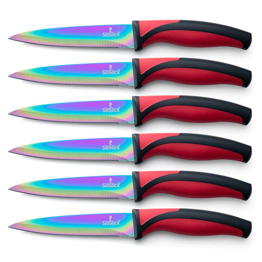 Steak Knife Set (6 Red)